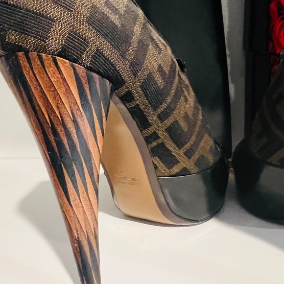 Fendi Heels (Authentic from Bloomingdales) - Picture 4 of 9